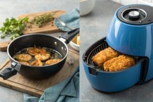 Read more about the article القلي بالزيت والقلي بالقلاية الهوائية