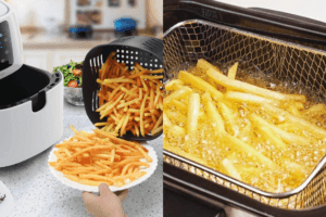 Read more about the article الفرق بين القلي التقليدي والمقلاة الهوائية