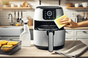 Read more about the article تنظيف المقلاة الهوائية بفعالية